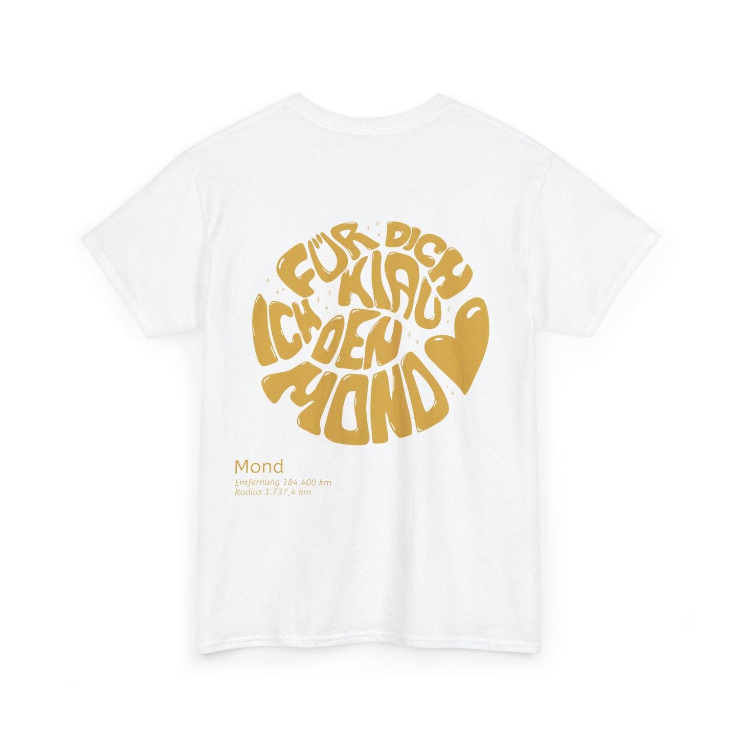 Heavy Cotton T-Shirt White Back