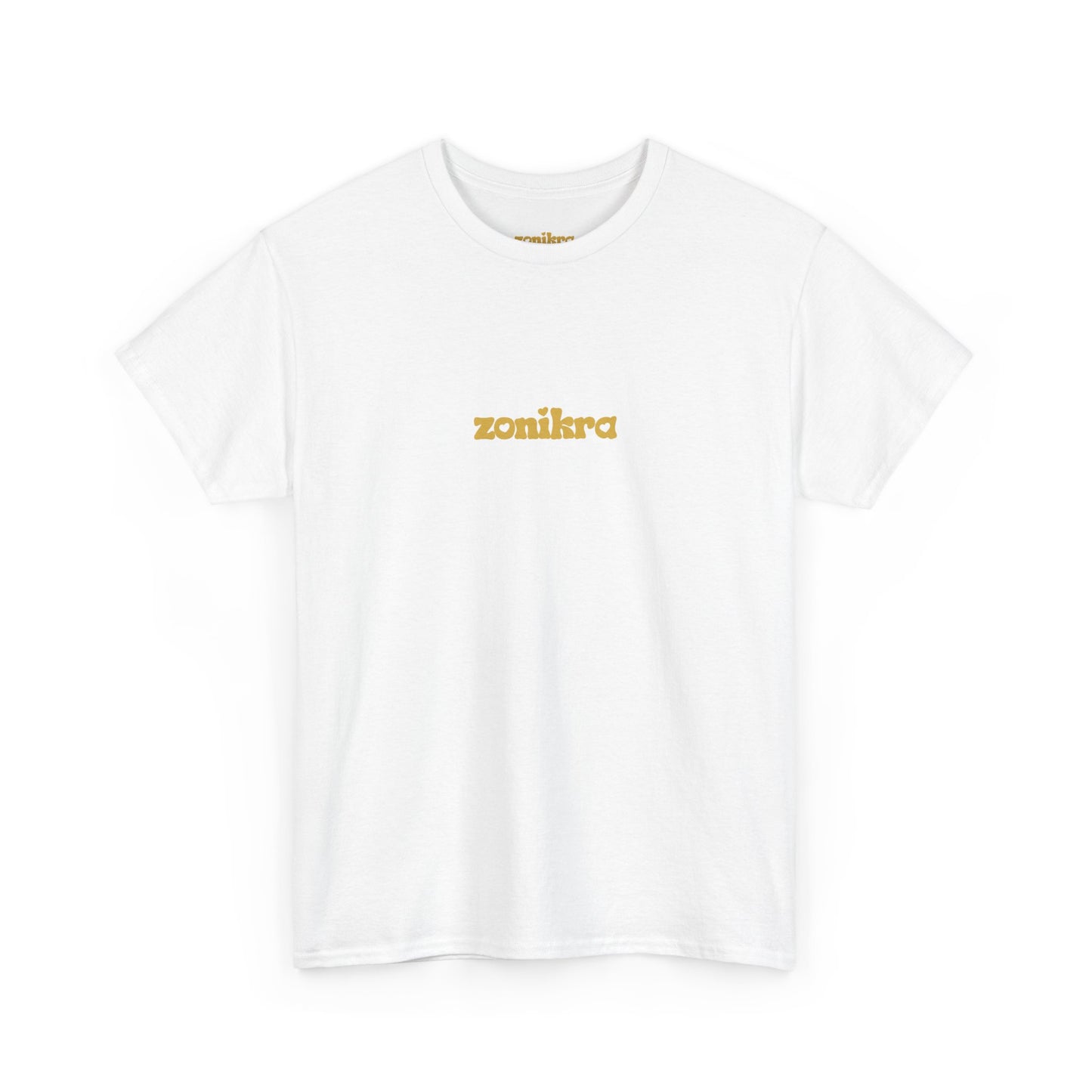 Heavy Cotton T-Shirt White Front